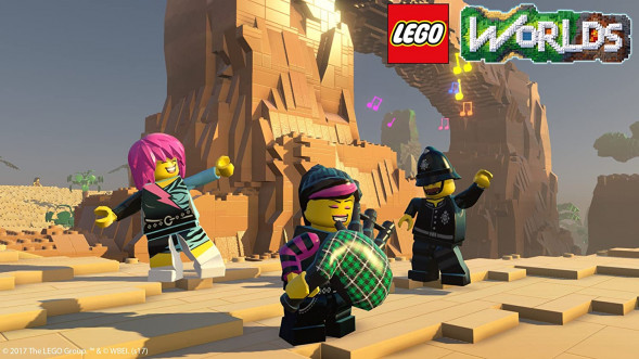Игра LEGO Worlds [PS4, английская версия] в Курске