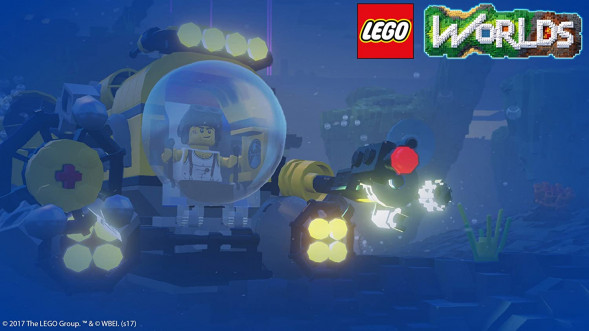 Игра LEGO Worlds [PS4, английская версия] в Курске