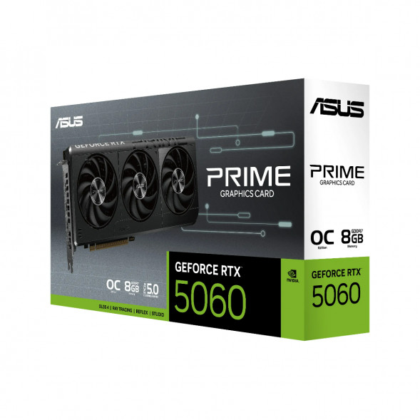 Видеокарта ASUS GeForce RTX 5060 Prime OC 8Gb (PRIME-RTX5060-O8G) в Курске