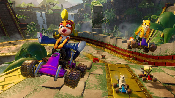 Игра Crash Team Racing Nitro-Fueled для Nintendo Switch, картридж в Курске