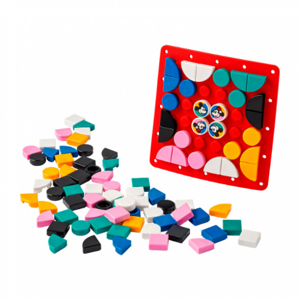 Конструктор LEGO DOTS 41963 Пластина-нашивка с тайлами «Микки и Минни Маус» в Курске