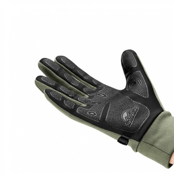 Перчатки сенсорные спортивные Naturehike Outdoor Full Touch GL10 (серый, L) в Курске