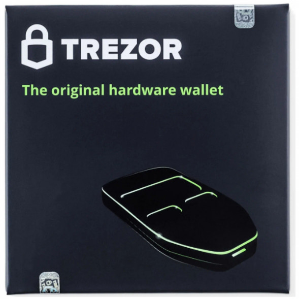 Аппаратный криптокошелек Trezor One, Black в Курске