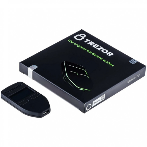 Аппаратный криптокошелек Trezor One, Black в Курске