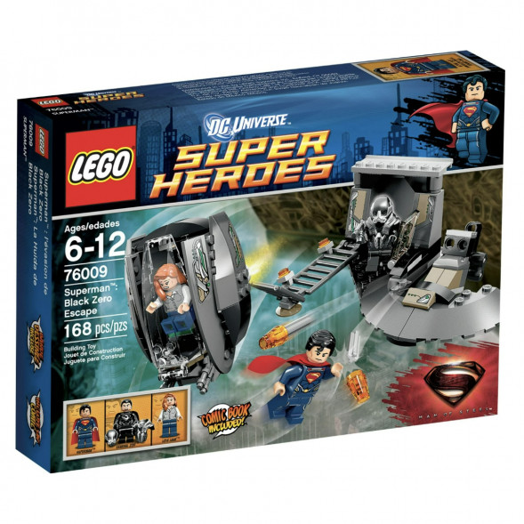 Конструктор LEGO Super Heroes 76009 Супермен: Побег черного Зеро в Курске
