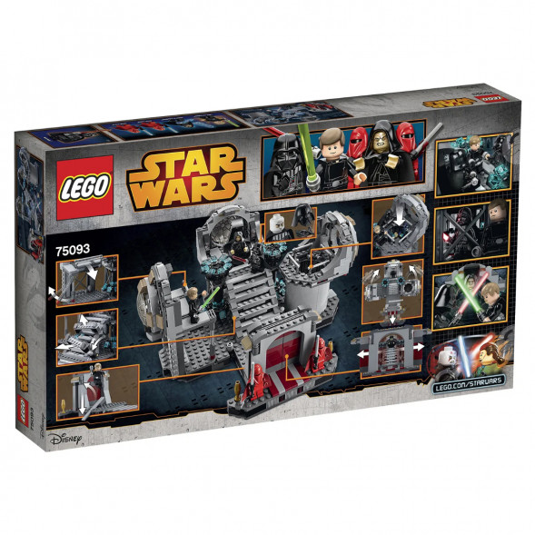 Конструктор LEGO Star Wars 75093 Звезда Смерт - Последняя схватка в Курске