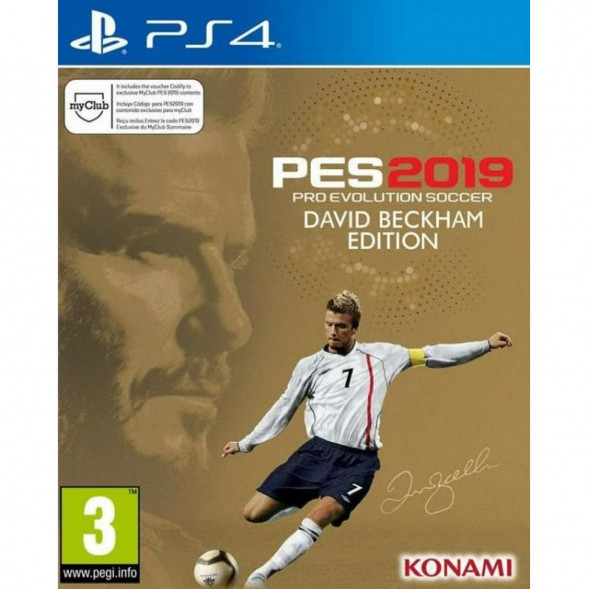 Игра PES 2019: Pro Evolution Soccer. David Beckham Edition [PS4, русские субтитры] в Курске