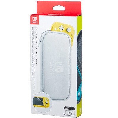 Nintendo Чехол и защитная плёнка для Nintendo Switch Lite, белый в Курске