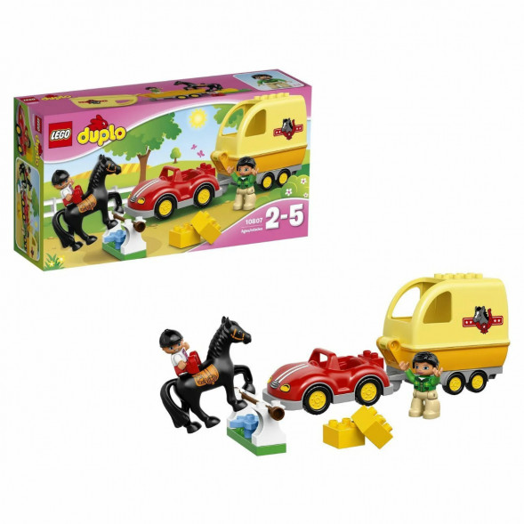 Конструктор LEGO DUPLO Town 10807 Трейлер для лошадок в Курске