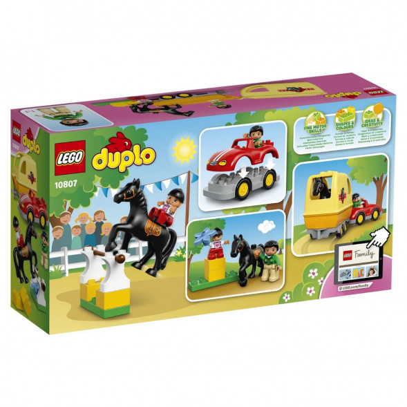 Конструктор LEGO DUPLO Town 10807 Трейлер для лошадок в Курске