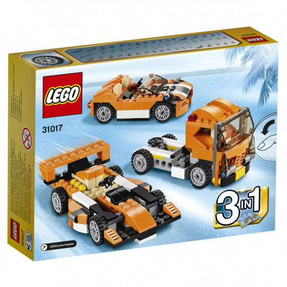 Конструктор LEGO Creator 31017 Гоночная машина Сансет в Курске