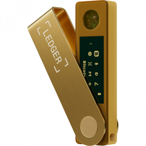 Аппаратный криптокошелек Ledger Nano X, Gold в Курске