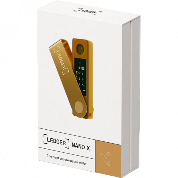 Аппаратный криптокошелек Ledger Nano X, Gold в Курске