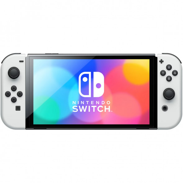 Игровая приставка Nintendo Switch OLED 64 ГБ, белый  в Курске