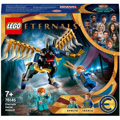 Конструктор LEGO Marvel Super Heroes 76145 Воздушное нападение Вечных в Курске
