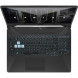 Ноутбук ASUS TUF Gaming A15 FA506NCG-HN199W (15.6&amp;quot;, IPS, AMD Ryzen 7 7445HS 3.2 ГГц, 6 ядер, 16 ГБ DDR5, SSD 512 ГБ, GeForce RTX 3050, Windows 11 Home), черный в Курске