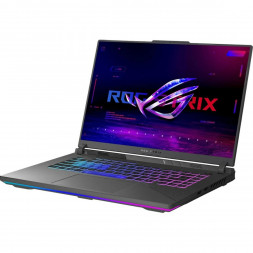 Ноутбук ASUS ROG Strix G16 G614PR-RV090 (16&amp;quot;, IPS, AMD Ryzen 9 8940HX 2.4ГГц, 16 ядер, 32ГБ DDR5, 1ТБ SSD, 	 NVIDIA GeForce RTX 5070 Ti - 12 ГБ, TGP 140Вт, без ОС), серый