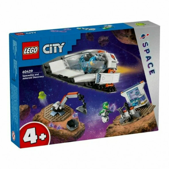 Конструктор LEGO City 60429 Открытие космического корабля и астероида в Курске