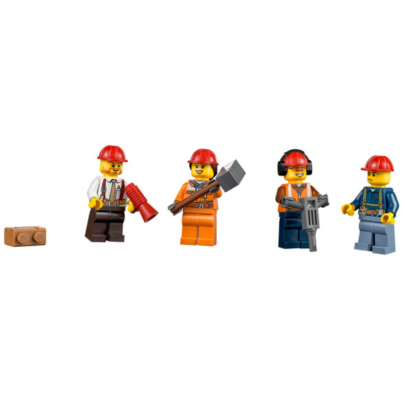 Конструктор LEGO City 60072 Набор «Строительная команда» для начинающих в Курске