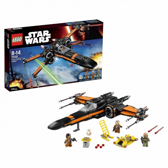 Конструктор LEGO Star Wars 75102 Истребитель По (Poe&amp;#039;s X-Wing Fighter) в Курске