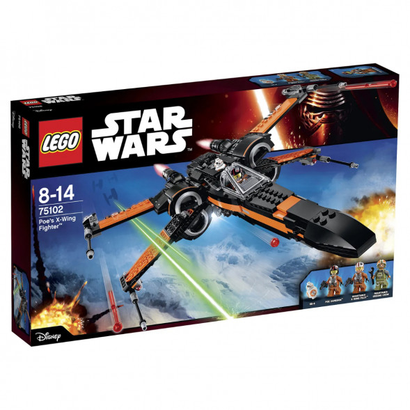Конструктор LEGO Star Wars 75102 Истребитель По (Poe&amp;#039;s X-Wing Fighter) в Курске