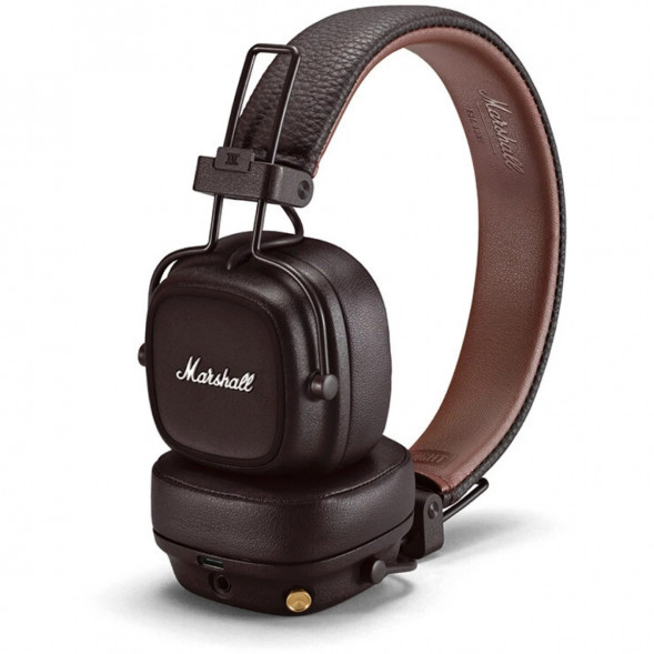Беспроводные наушники Marshall Major IV, коричневый в Курске