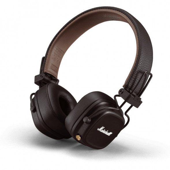 Беспроводные наушники Marshall Major IV, коричневый в Курске