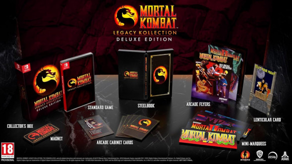 Игра Mortal Kombat: Legacy Kollection. Deluxe Edition [Nintendo Switch, английская версия] в Курске