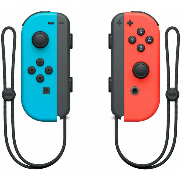 Игровая приставка Nintendo Switch OLED 64 ГБ, неоновый синий/неоновый красный в Курске