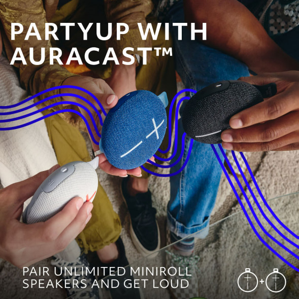 Портативная колонка Ultimate Ears MINIROLL, синий в Курске