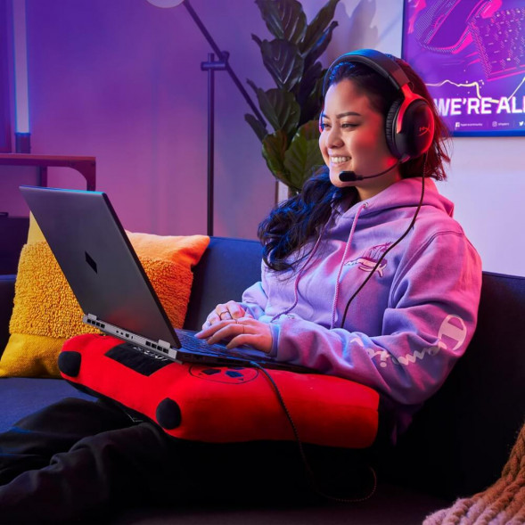 Компьютерная гарнитура HyperX Cloud III проводная, чёрный/красный в Курске