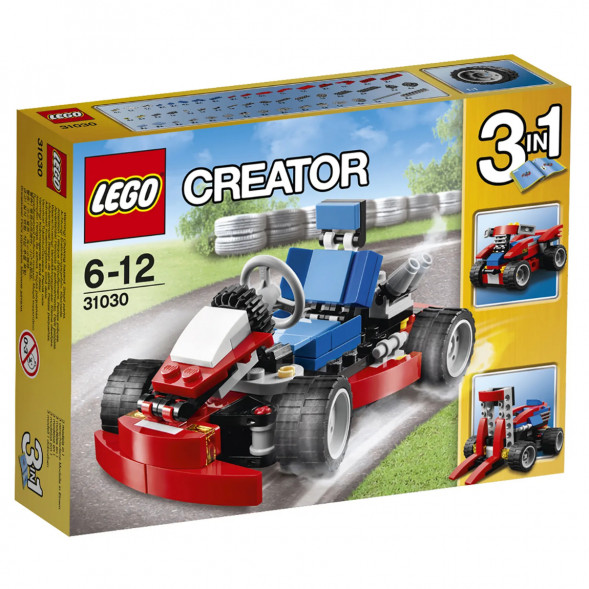 Конструктор LEGO Creator 31030 Красный гоночный карт в Курске