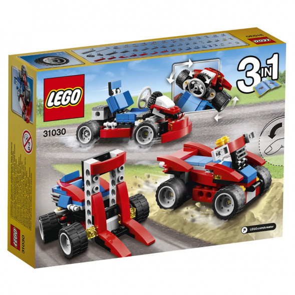 Конструктор LEGO Creator 31030 Красный гоночный карт в Курске