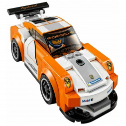Конструктор LEGO Speed Champions 75912 Финишная линия гонки Porsche 911 GT