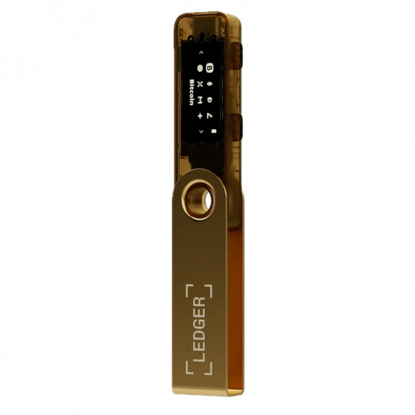 Криптокошелек Ledger Nano S Plus 1 шт., золотой в Курске
