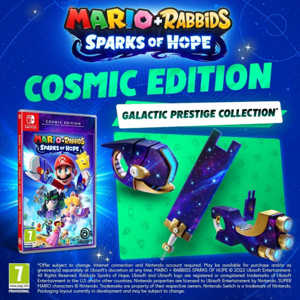 Игра Mario + Rabbids: Sparks of Hope. Cosmic Edition [Nintendo Switch, русские субтитры] в Курске