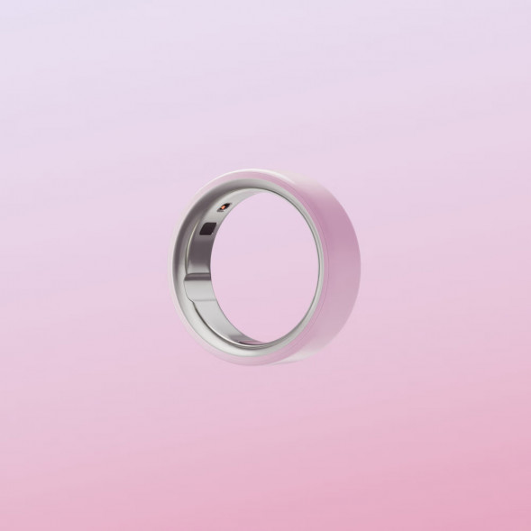 Умное кольцо Oura Ring 4 Ceramic (размер 4), Розовый/Petal в Курске