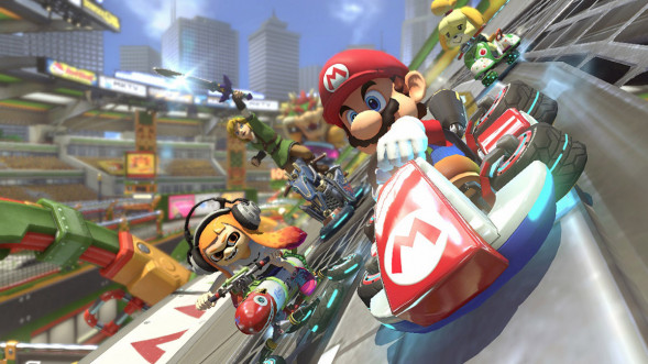 Игра Mario Kart 8 Deluxe Edition для Nintendo Switch, картридж в Курске
