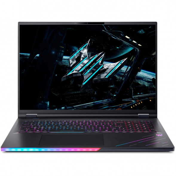 Ноутбук Acer Predator Helios 18 AI PH18-73-90A9 (18&amp;quot;, IPS, Intel Core Ultra 9 275HX 2.7 ГГц, 24 ядра, 32 Гб DDR5,  SSD 1 ТБ, GeForce RTX 5090, без ОС) в Курске