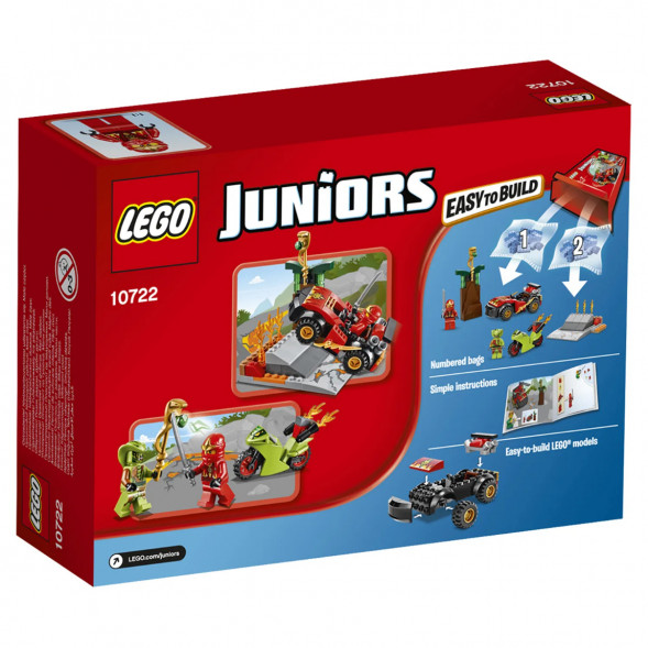 Конструктор LEGO Juniors 10722 Схватка со змеями в Курске