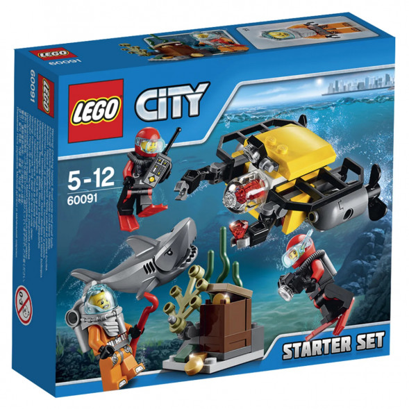 Конструктор LEGO City Deep Sea Explorers 60091 Исследование морских глубин в Курске