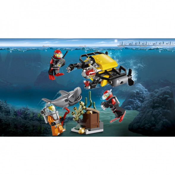 Конструктор LEGO City Deep Sea Explorers 60091 Исследование морских глубин в Курске