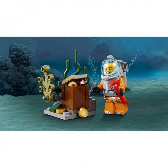 Конструктор LEGO City Deep Sea Explorers 60091 Исследование морских глубин в Курске