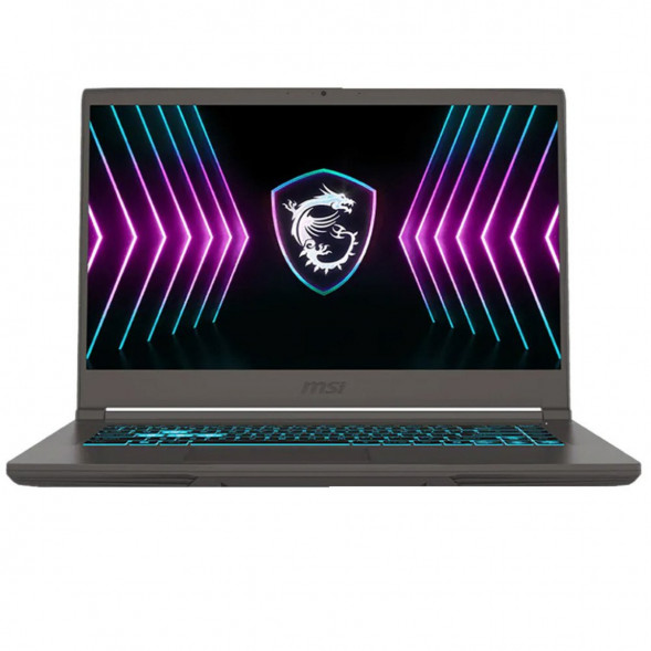 Ноутбук игровой MSI Thin 15 B2RVE-3450XRU (15.6&amp;quot;, IPS, Intel Core 5 210H 2.2ГГц, 8 ядер, 16ГБ DDR4, 512ГБ SSD, NVIDIA GeForce RTX 4050, без ОС) в Курске