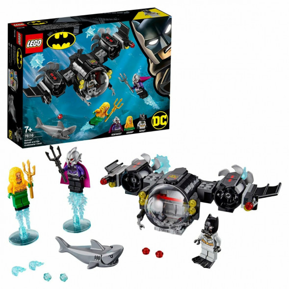 Конструктор LEGO Super Heroes 76116 Подводный бой Бэтмена в Курске
