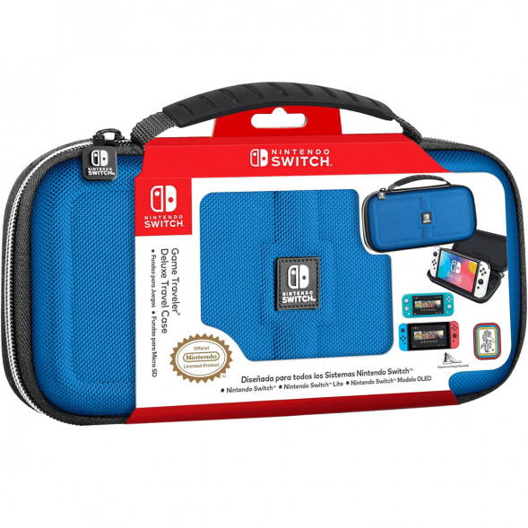 Чехол BIG BEN Deluxe для Nintendo Switch/OLED/Lite, синий в Курске