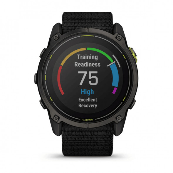 Умные часы Garmin Enduro 3 51mm Black с нейлоновым ремешком UltraFit 010-02751-01 в Курске