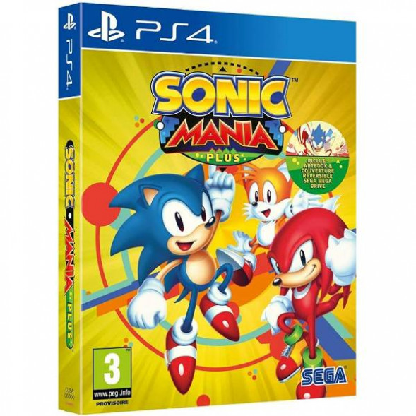Игра Sonic Mania Plus (+ Артбук) [PS4, русские субтитры] в Курске