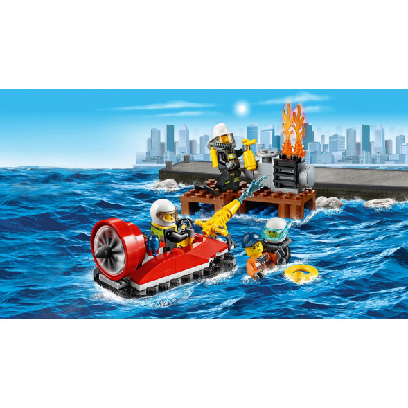 Конструктор LEGO City Fire 60106 Пожарная охрана в Курске