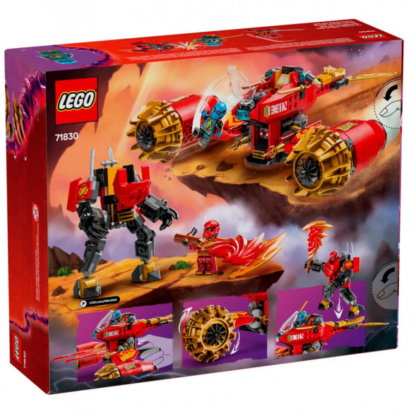 Конструктор LEGO Ninjago 71830 Боевой робот Кая «Всадник бури» в Курске